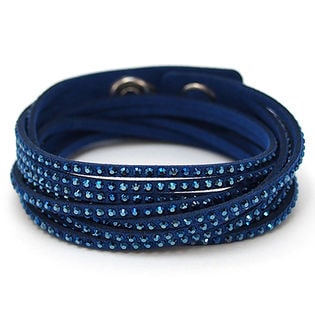 ダークブルー】SWAROVSKI(スワロフスキー) スレイク ブレスレット 