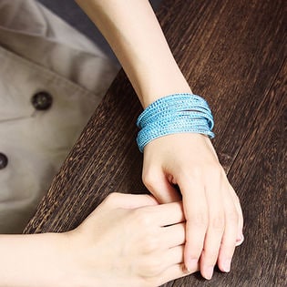 ダークブルー】SWAROVSKI(スワロフスキー) スレイク ブレスレット 