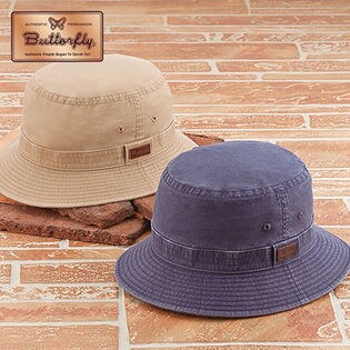 ［ネイビー/LL］＜中央帽子＞折りたためるオールシーズンハット（6108314）