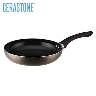 [24cm]セラストーン/718シリーズ/IH対応/セラミックコーティングフライパン(ガンメタル)