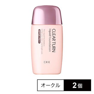 【2個セット】クリエ クリアターン EX リキッドファンデーションR 412(オークル) 40ml