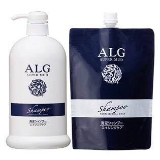 アルグ(ALG) スーパーマッド シャンプーM 1000ml & 詰め替え用800g