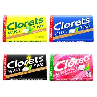 【初回限定】クロレッツミントタブ 4種18個セット