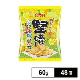 カルビー 堅あげポテトゆず塩レモン味 60g