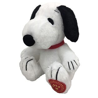 ノーマル]スヌーピースタンダードぬいぐるみ/座高20cm 足裏ワッペン