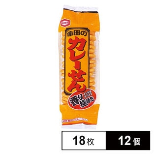 亀田 亀田のカレーせん 18マイ×12個