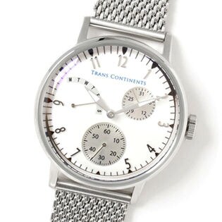 トランスコンチネンツ ウォッチ / TC-AD-003 / ホワイト×シルバー