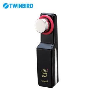 超音波式 美顔器 ツインバード(TWINBIRD)/Candy Jewel 超音波/イオン美顔器(ブラック
