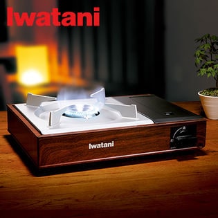 Iwatani(イワタニ)/カセットフー かぐら (木目調)/CB-MK-36