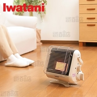 Iwatani(イワタニ)/カセットガスストーブ ポータブルタイプ 「マイ暖」 (ウォームホワイト)/CB-STV-MYD