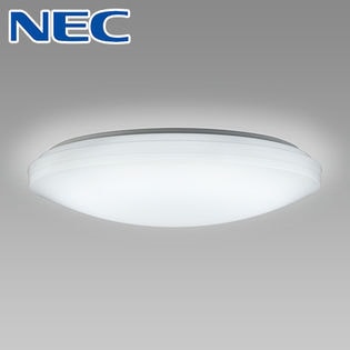 【～8畳用】NEC/調光・調色LEDシーリングライト/HLDC08208
