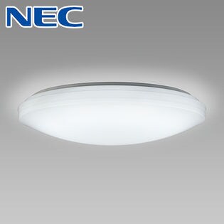【～12畳用】NEC/調光・調色LEDシーリングライト/HLDC12208