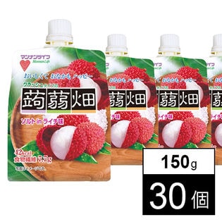 クラッシュタイプの蒟蒻畑 ソルトinライチ味