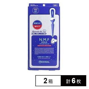2箱/計6枚】メディヒール N.M.FアクアアンプルマスクJEX 3枚入りを税込