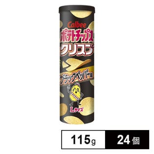 カルビー ポテトチップスクリスプブラックペッパー味 115g