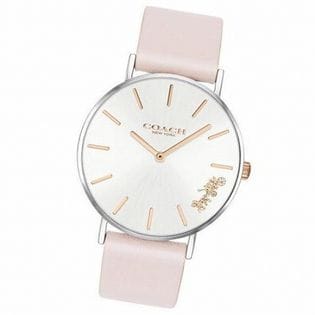 COACH レディースウォッチ Perry / 14503128 / シルバー×チェリー