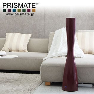 PRISMATE/きれいなミストで加湿する アロマ超音波式加湿器 Sablier (レッド)/PR-HF003-RD