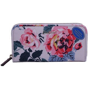 [ローズ柄]Cath Kidston(キャスキッドソン)/ラウンドファスナー長財布/784979