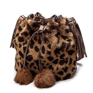 【ブラウンレオパード】バケツ型のショルダーバッグ [ri-bag-0110-c-brp]