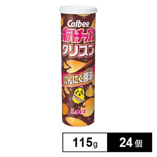 カルビー ポテトチップスクリスプにんにく醤油味 115g