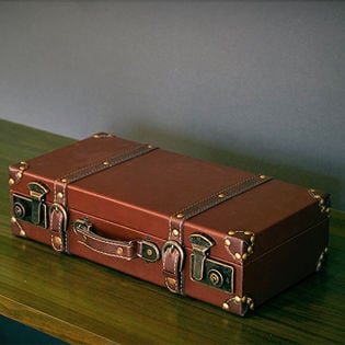 ブラウン・L】トランク型収納ボックスを税込・送料込でお試し 