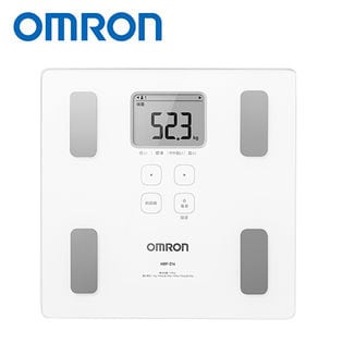 オムロン(OMRON)/体重体組成計 カラダスキャン (ホワイト)/HBF-214-W