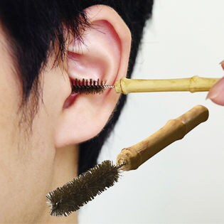 耳かき用たわし