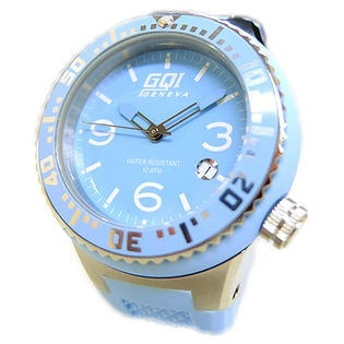 【ライトブルー】GQI GENEVA(ジェネバ) 腕時計/GQ-112-5