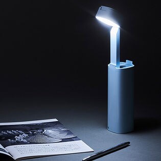 [ブルー]3wayモテライト 「懐中電灯」「スタンドライト」「モバイルバッテリー」として。