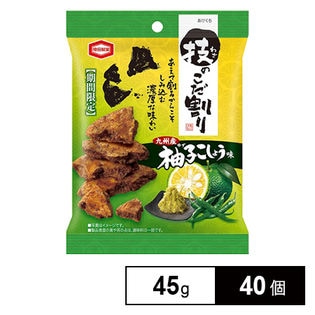 亀田 技のこだ割り柚子こしょう味 45g