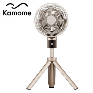 [シャンパンゴールド]ドウシシャ/kamomefan(カモメファン)リビング扇風機/左右上下自動首振り機能付き/FKLU201DCGD