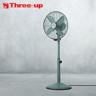 [アイボリー]Three-up(スリーアップ)/レトロリビングファン 「ノスタルジック」 /RT-T1824IV
