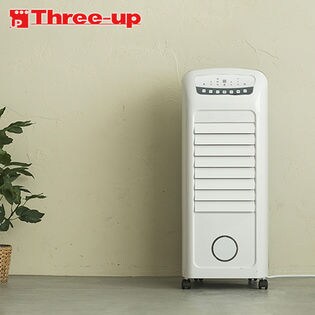 Three-up(スリーアップ)/温冷風扇 (加湿機能付き) 「ヒート＆クール」/HC-T1802