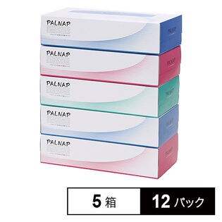 5箱×12パック / パルナップボックスティッシュ200組
