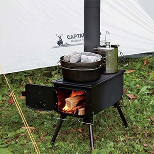 キャプテンスタッグ/KAMADO (かまど) 煙突 角型ストーブ/UG-51を税込