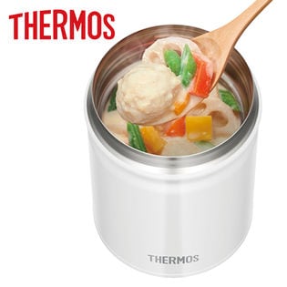 [ホワイト/0.5L]サーモス(THERMOS)/真空断熱スープジャー/JBT-500-WH