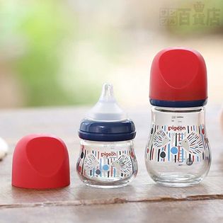 母乳実感 限定哺乳びん ガラス80ハリネズミ／ガラス160ハリネズミ