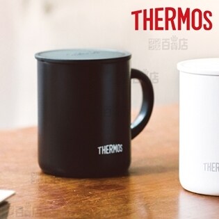[350ml/ブラック] サーモス(THERMOS)/真空断熱マグカップ/JDG-350C(BK)