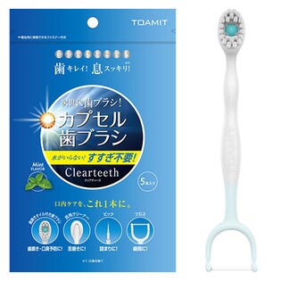 カプセル歯ブラシ Clearteeth ミント(医薬部外品)