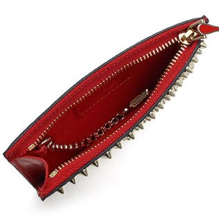 Christian Louboutin】ゴールドスパイクコインケース 3185118 CM6S