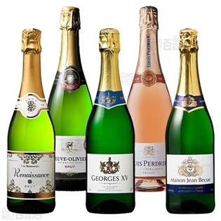 5本 金賞 ロゼ入り すべてフランス高評価辛口スパークリングを税込 送料込でお試し サンプル百貨店 株式会社ベルーナ