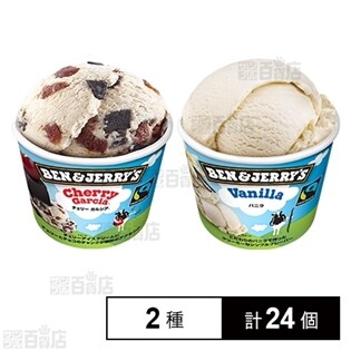 【2種各12個】ベン＆ジェリーズ(Ben&Jerry's) 2種セット