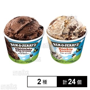 【2種各12個】ベン＆ジェリーズ(Ben&Jerry's) 2種セット