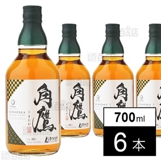 6本】ブレンデッドウイスキー 角鷹(くまたか)40％ 700mlを税込・送料込 ...