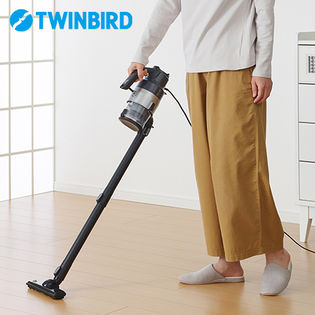 ツインバード/パワーハンディークリーナー ハンディージェットサイクロンEX2/HC-EB53GY
