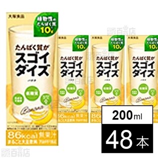 たんぱく質がスゴイダイズ バナナ 200ml