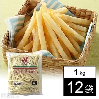 【12袋】ニチレイ レギュラーカットポテト 1kg