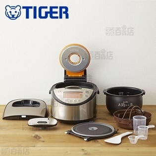 [1升炊き] タイガー(TIGER)/IHジャー炊飯器〈炊きたて〉 tacook/JKT-L180TP