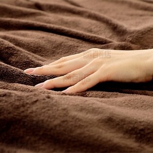 ブラウン/シングル] 西川/とろふわシリーズ あったか毛布・敷きパッド