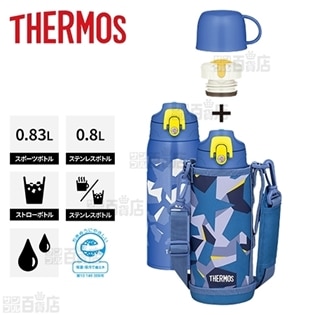 【色: ミニー コーラルピンク】サーモス 水筒 真空断熱2ウェイボトル 0.6L